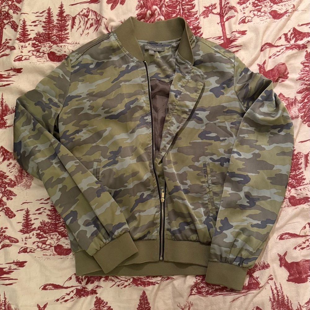 Camo Bomber Jacket - American Eagle